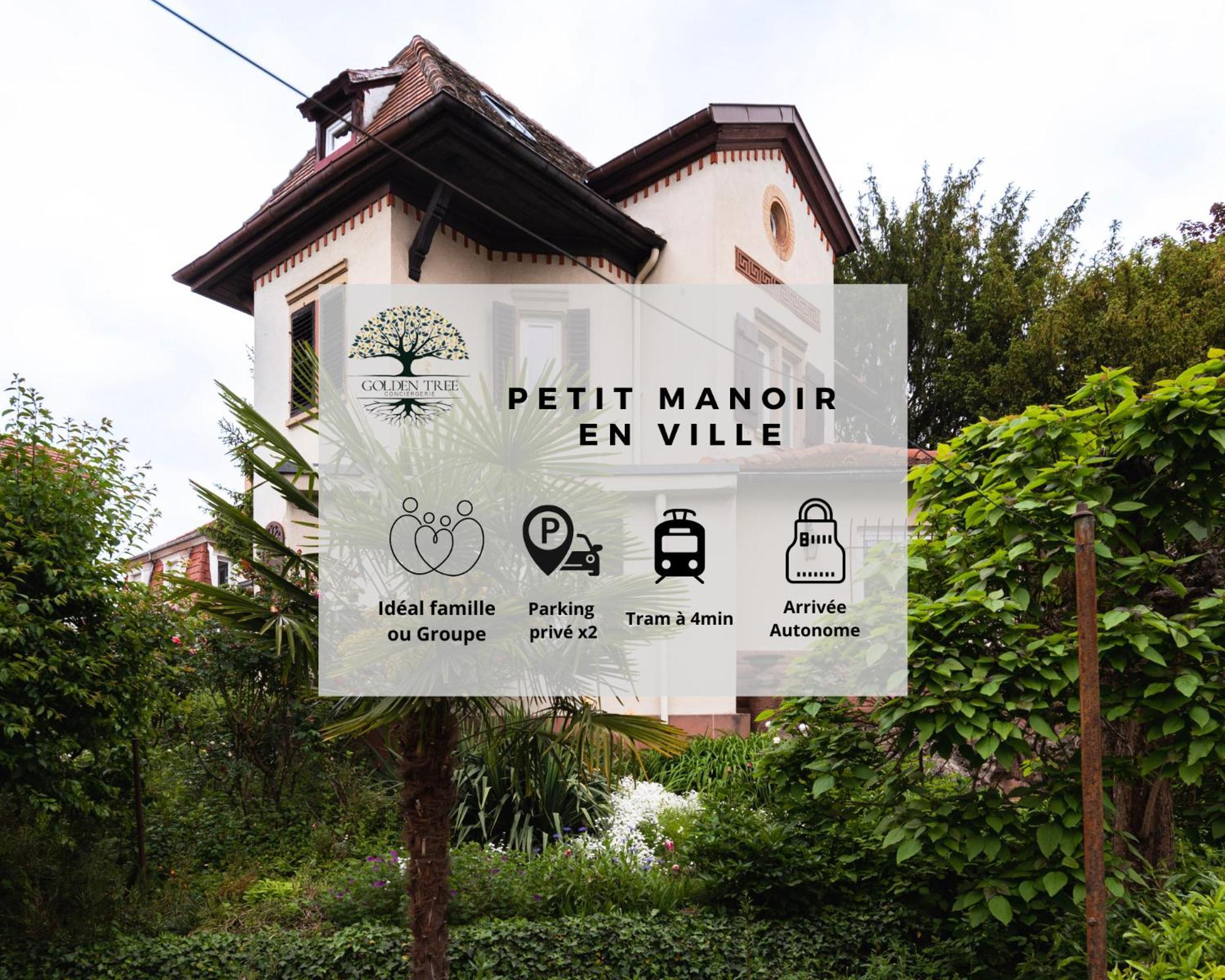 Petit Manoir En Ville - Parking Prive - 15 Min Hyper-Centre Strasbourg Exterior photo
